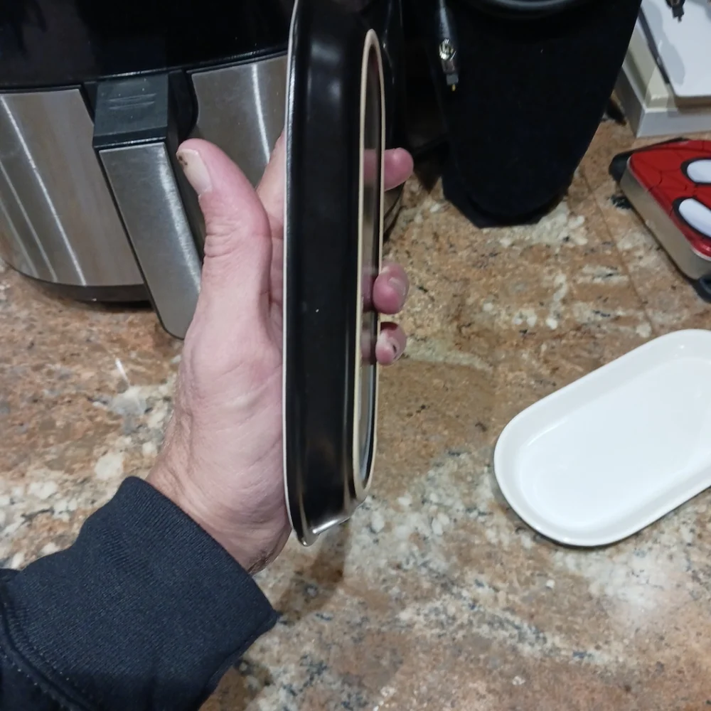 Ikea 2pc. Black & White Oblong Untensil/Soap Tray Set. #22147- 3.75in.x7.5in.